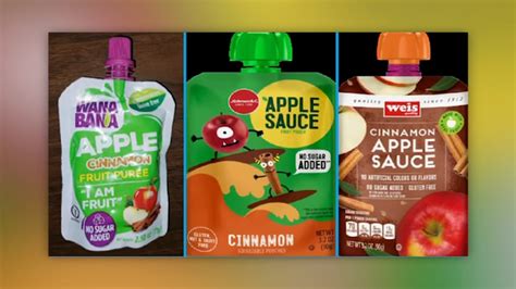 Cinnamon applesauce investigation finds lead levels more than 2,000 times higher than proposed standards, FDA says